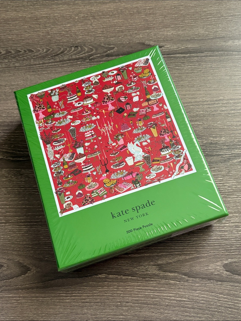 ❤️$13 NWT Kate Spade Party Table 500-Piece Puzzle